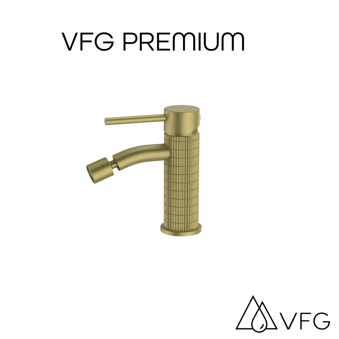 Bidetarmatur VFG Premium gold - Medium ohne Ablaufventil