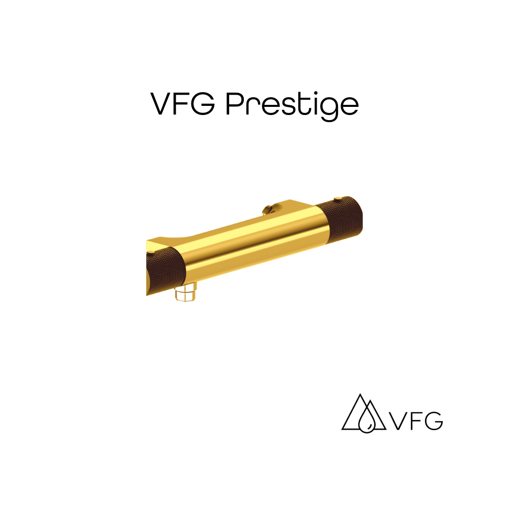 Duschthermostat VFG Prestige gold design