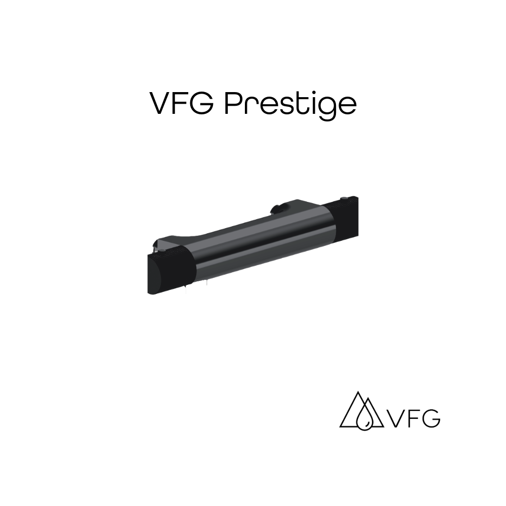 Duschthermostat VFG Prestige schwarz design