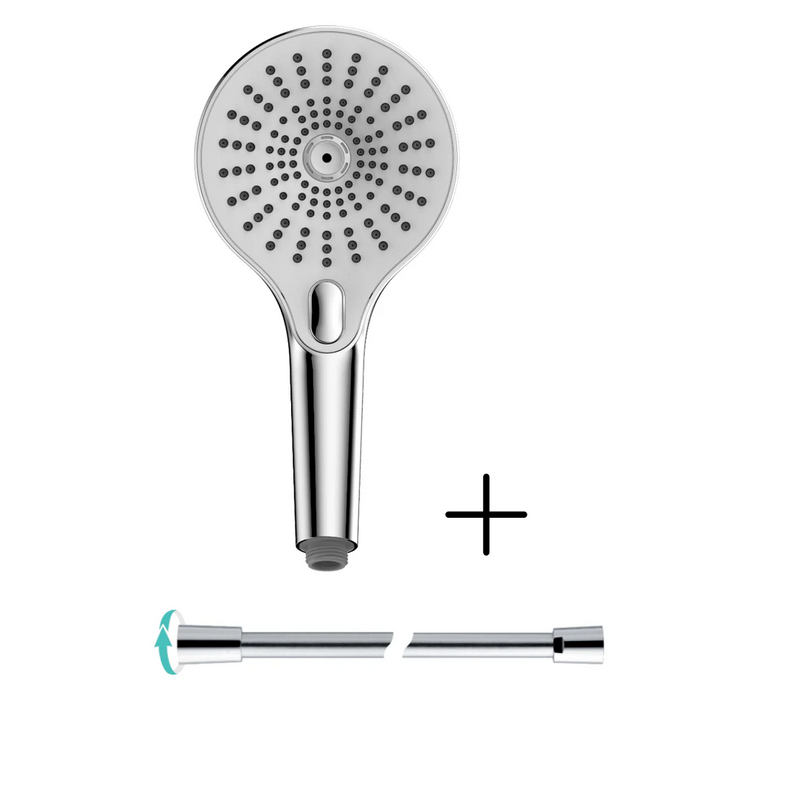 Set Handbrause VFG Shower Rain 130 3-Jet + Duschschlauch