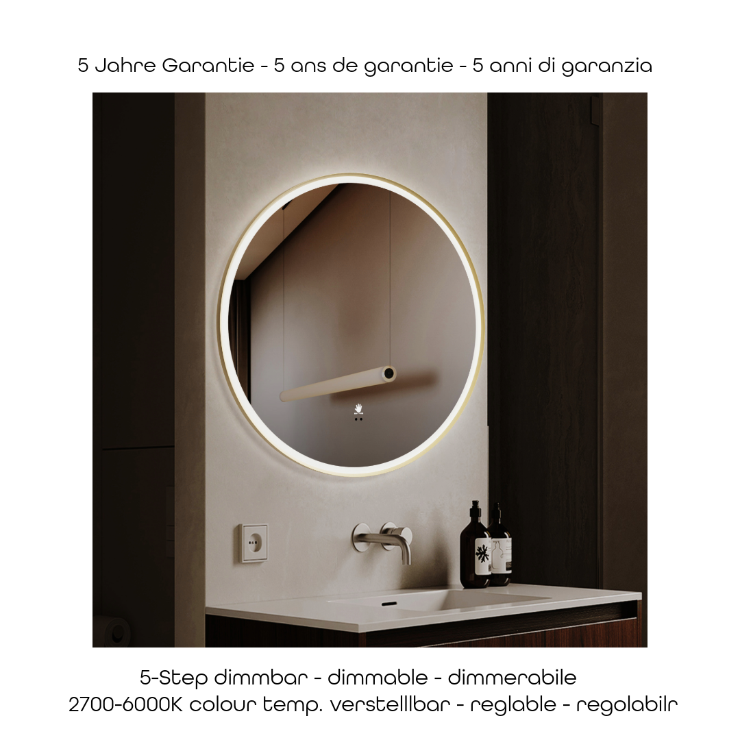 Specchio illuminato Tango