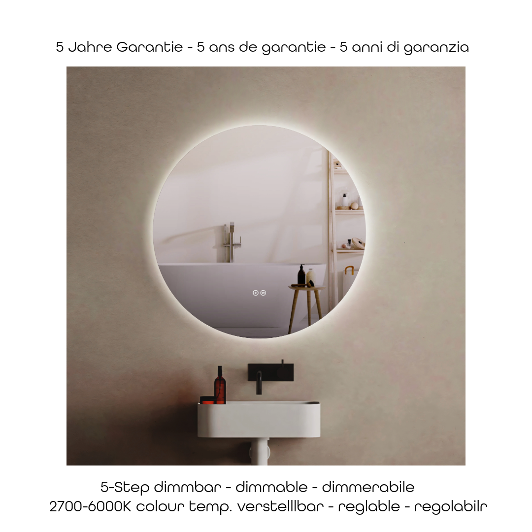 Specchio illuminato Tango