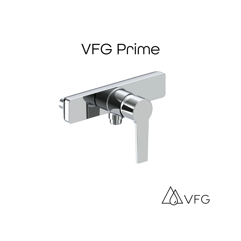 Mitigeur de douche VFG Prime - sans garniture de raccordement