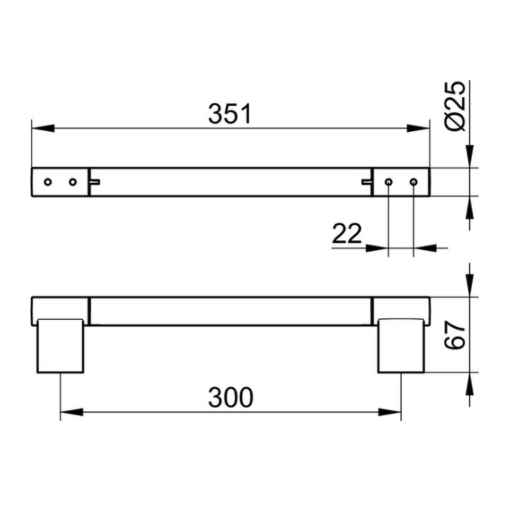 Haltegriff Keuco Plan