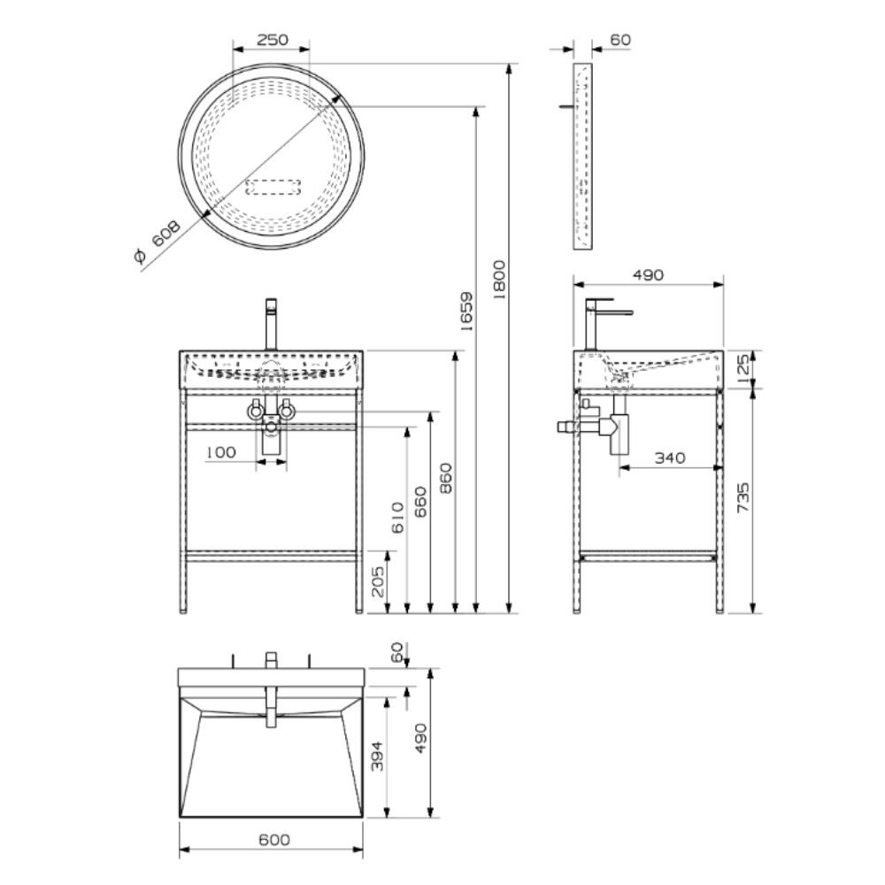 Unterbau City Style Minimalist