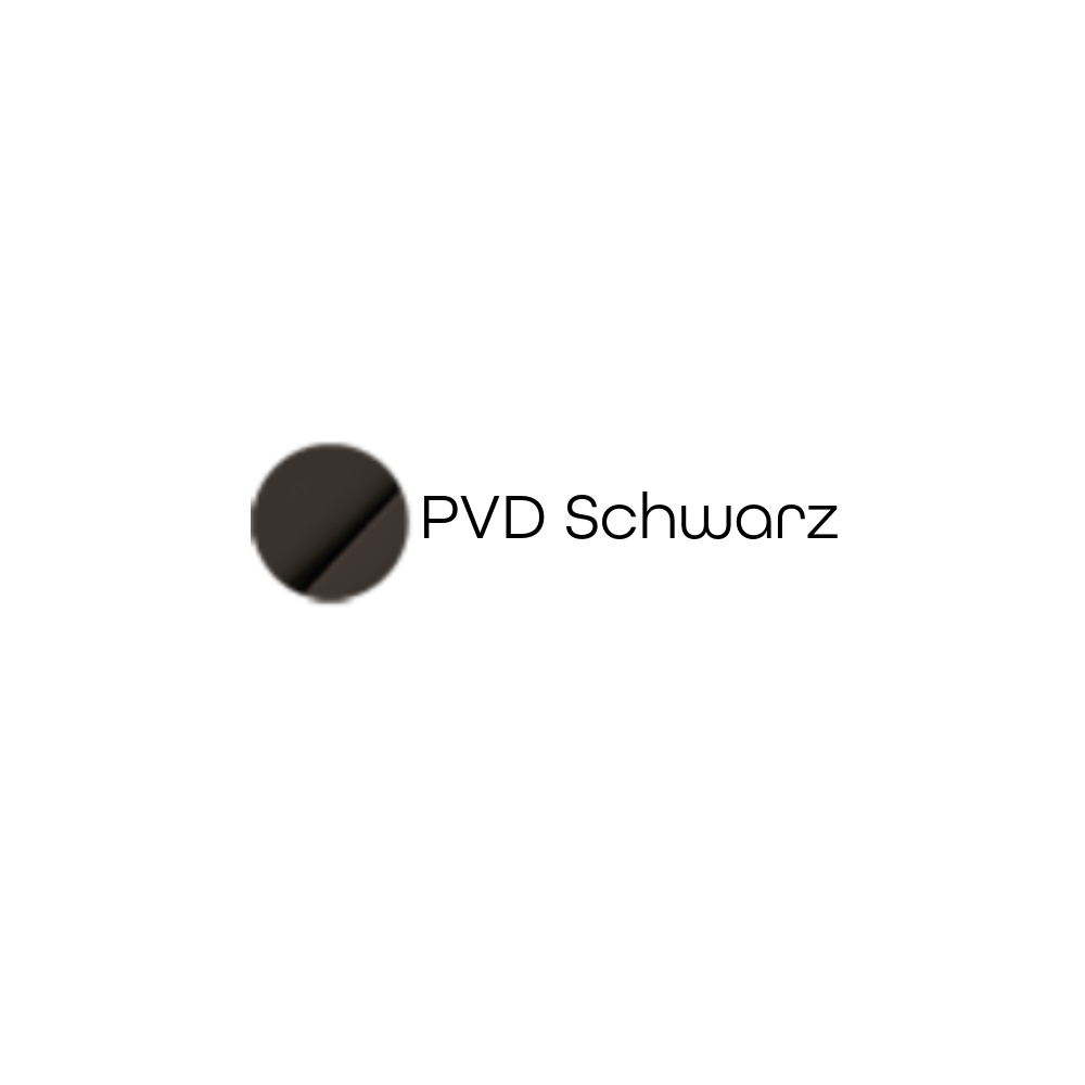 PVD Schwarz gebürstet