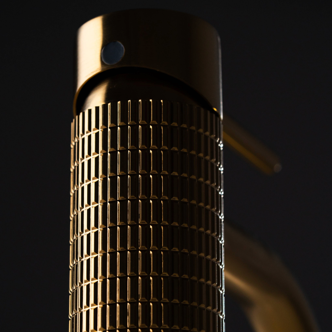 Waschtischarmatur VFG Premium gold - Medium ohne Ablaufventil