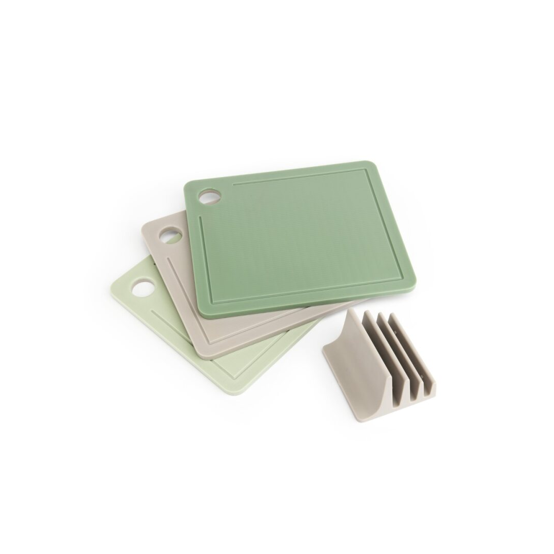 Schneidebrett Set mit Halterung EASY