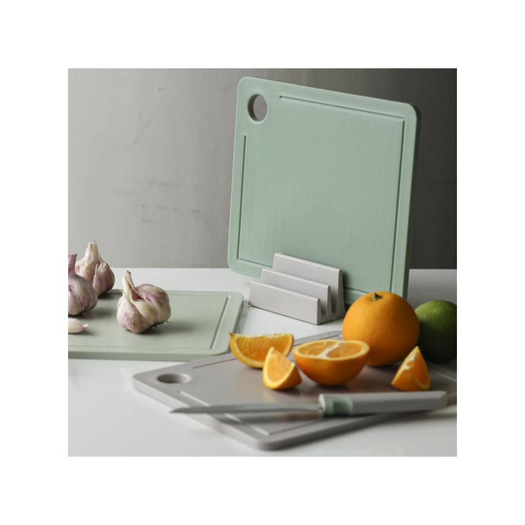 Schneidebrett Set mit Halterung EASY