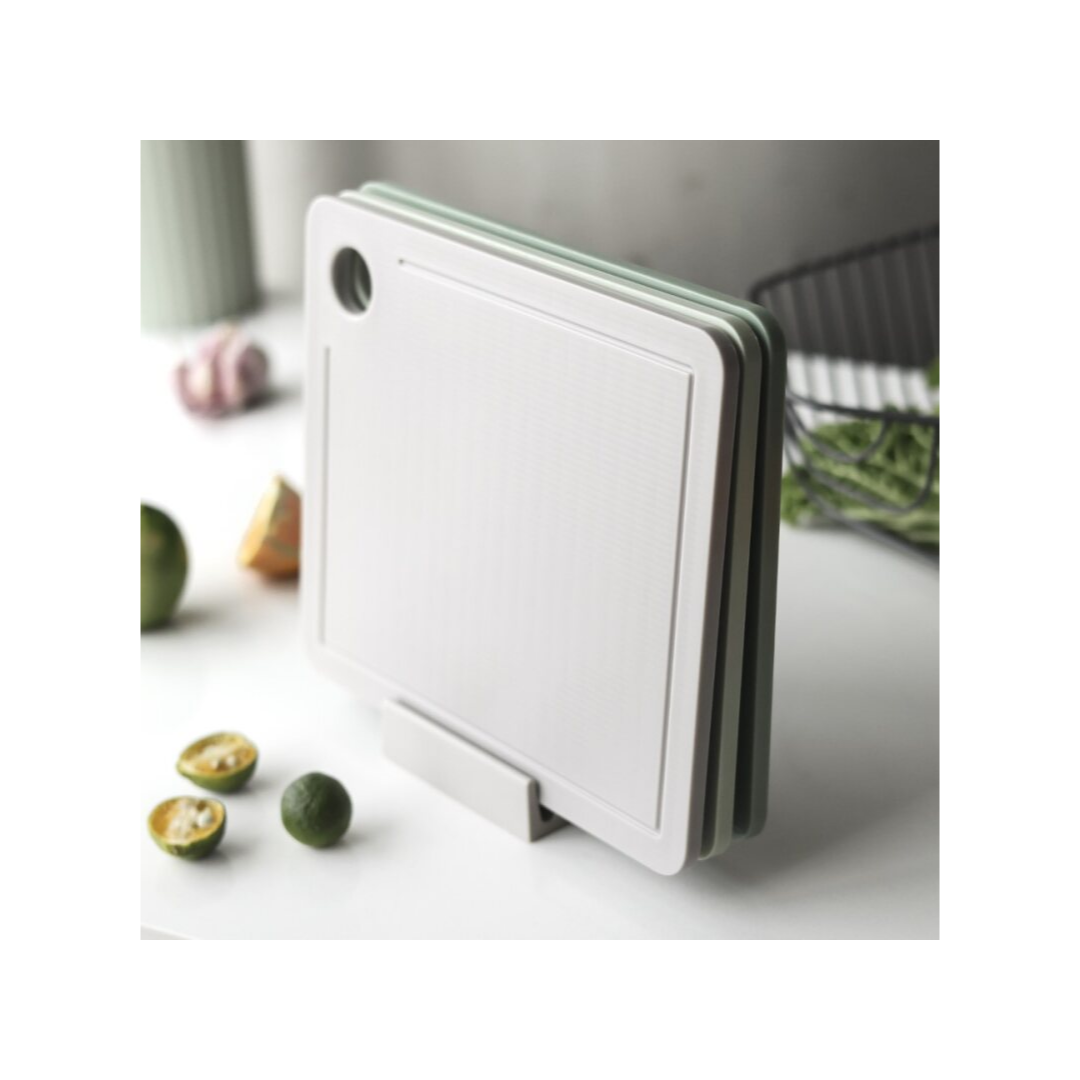 Schneidebrett Set mit Halterung EASY