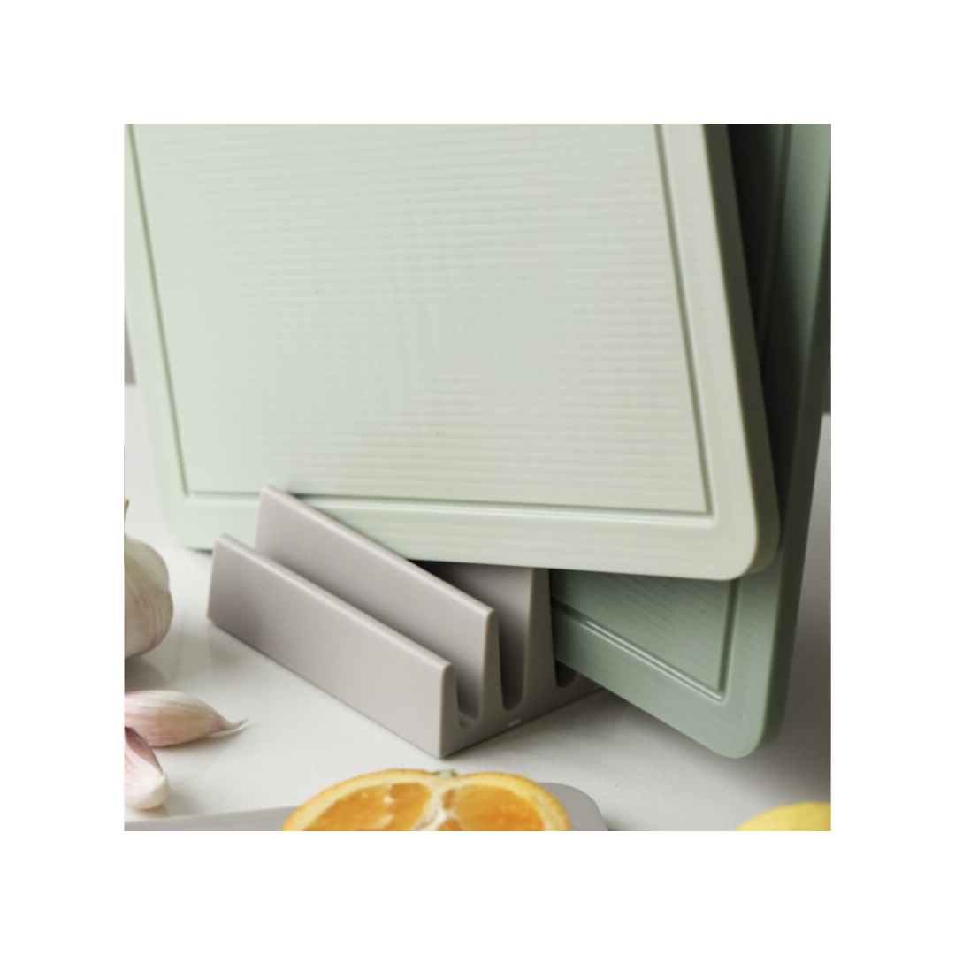 Schneidebrett Set mit Halterung EASY