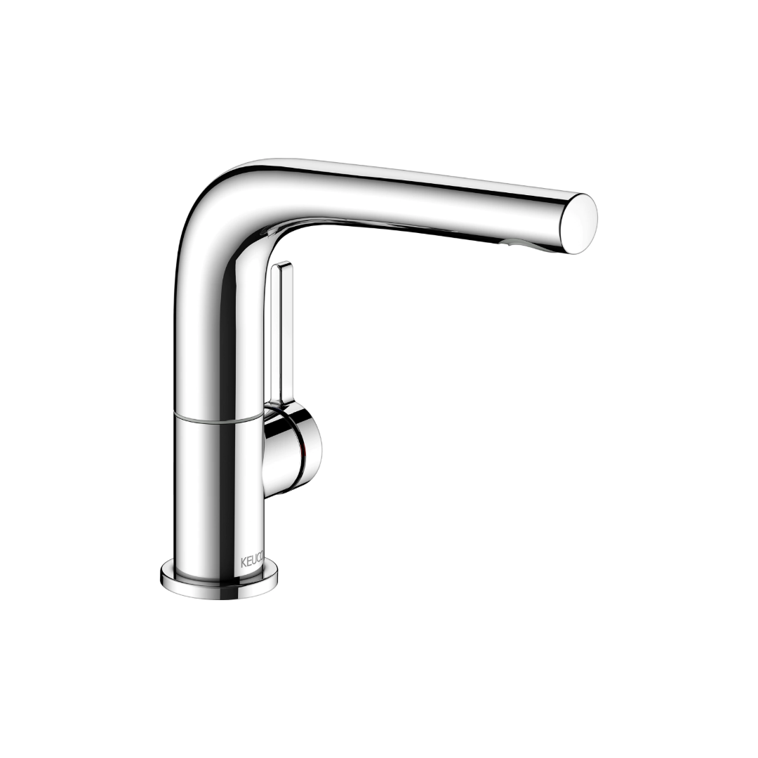 Robinetterie de lavabo Keuco Edition 400 120 avec vidage