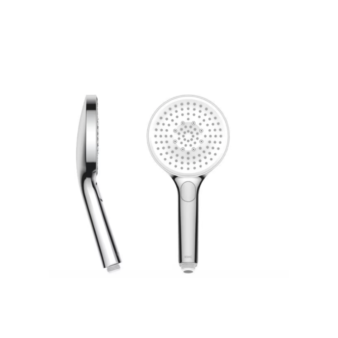 KWC CHOICE-G Handbrause, 3 Strahlart Edelstahloptik