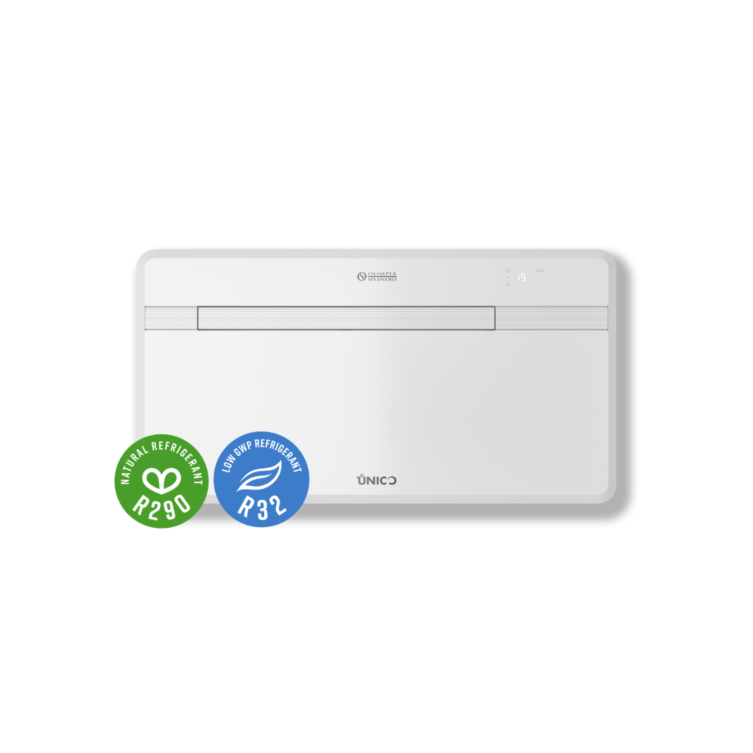 Klimagerät Olimpia Splendid Unico Evo 25 HP PVAN, 25-40m², kühlen & heizen, Energie A
