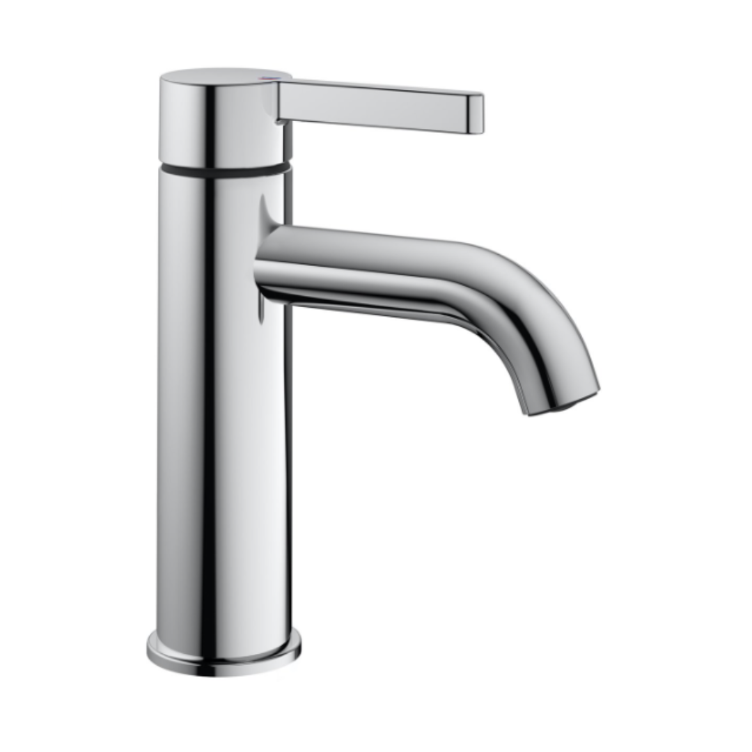 Miscelatore per lavabo KWC Bevo con scarico a scomparsa