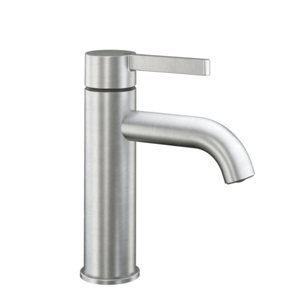 Robinetterie de lavabo KWC Bevo avec garniture d&#39;écoulement