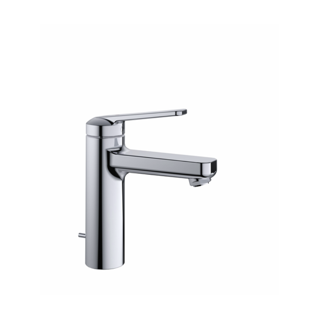 Waschtischarmatur KWC DOMO 6.0 / A 125 ohne Ablaufgarnitur / Chrom