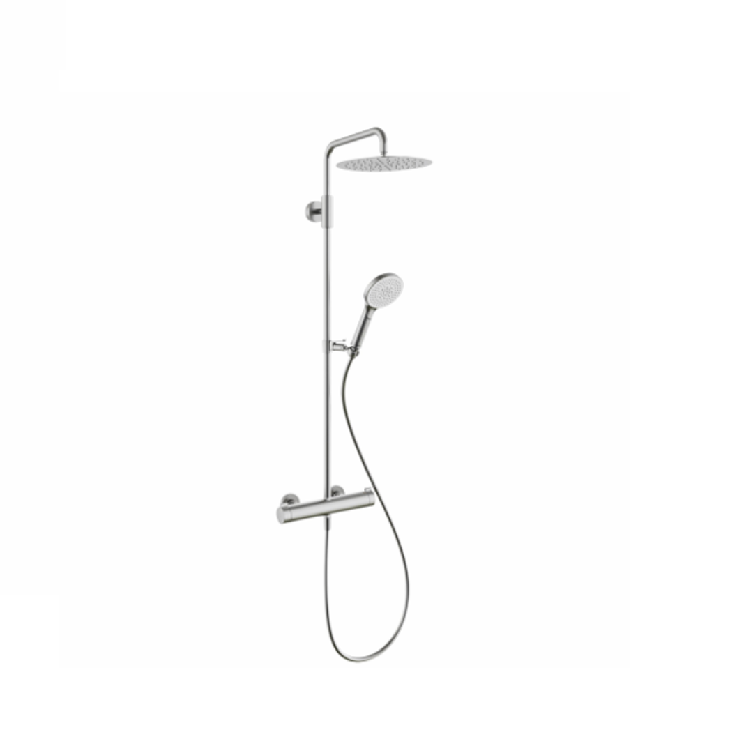 Système de douche VFG Pure, AD153 CH-Standard, noir mat