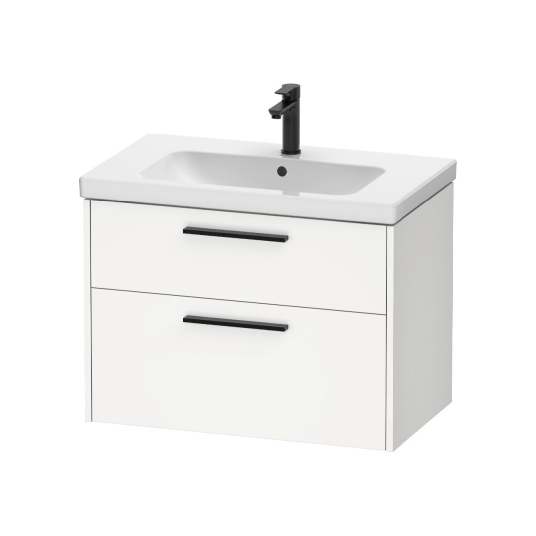 Waschtischunterbau D-Code wandhängend 78.4x46cm