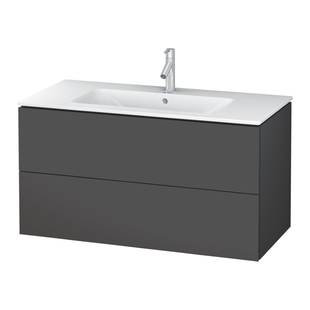 Waschtischunterbau L-Cube wandhängend 102x48.1 cm