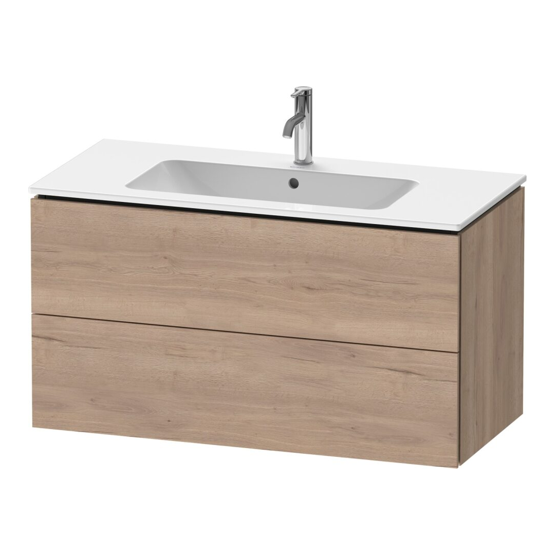 Waschtischunterbau L-Cube wandhängend 102x48.1 cm