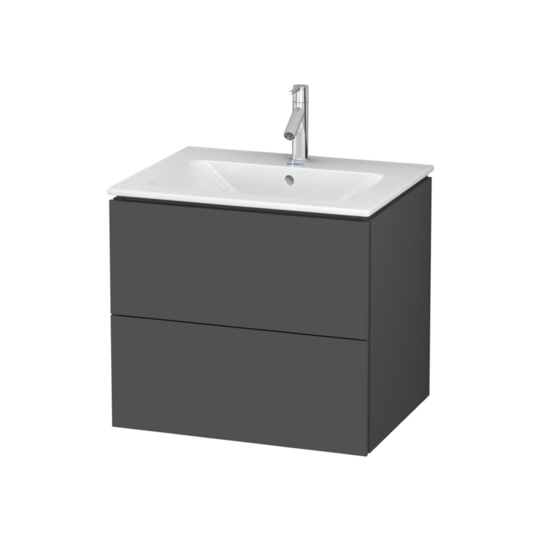 Waschtischunterbau L-Cube wandhängend 62x48.1 cm