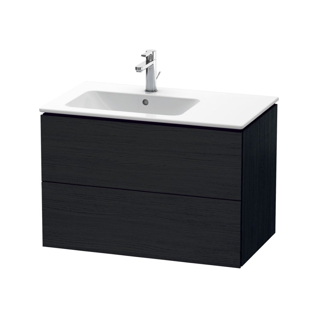 Waschtischunterbau L-Cube wandhängend Asymmetrisch 82x48.1 cm