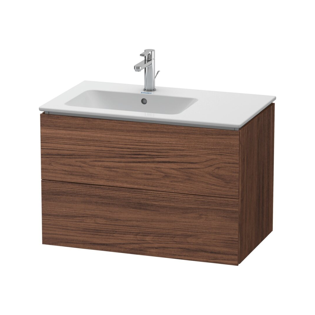 Waschtischunterbau L-Cube wandhängend Asymmetrisch 82x48.1 cm