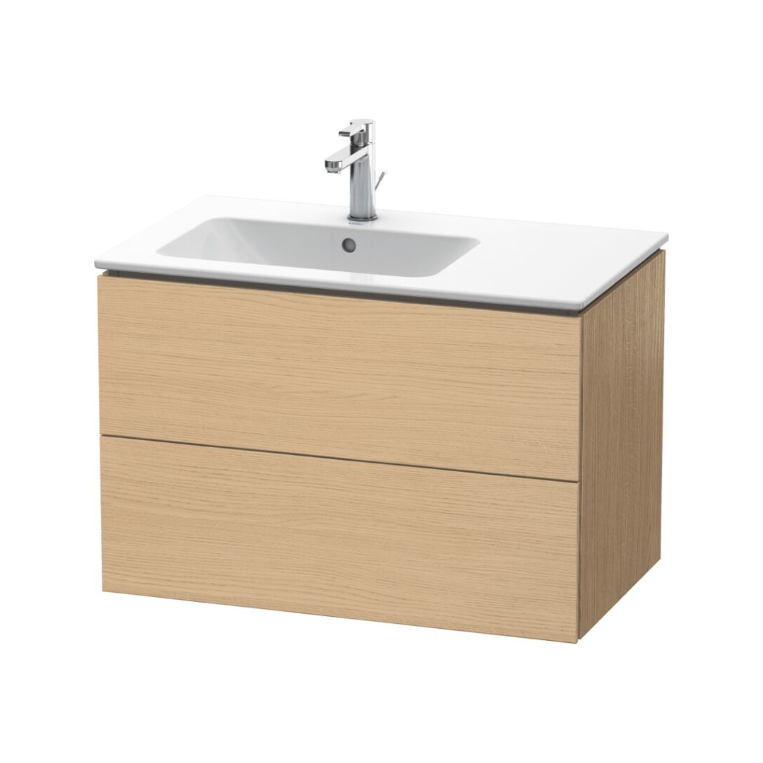 Waschtischunterbau L-Cube wandhängend Asymmetrisch 82x48.1 cm