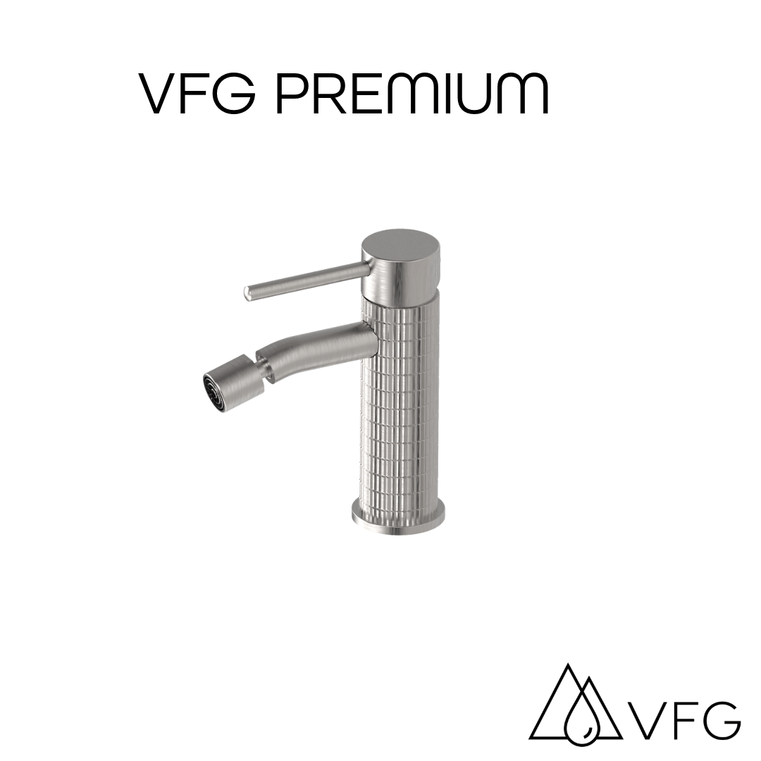 Bidetarmatur VFG Premium Edelstahl - Medium ohne Ablaufventil - swiss vfg - ch