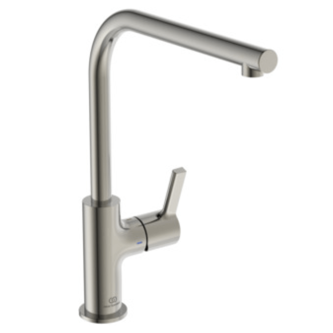 Küchenarmatur L - Auslauf Ideal Standard Gusto, Edelstahl - swiss vfg - ch