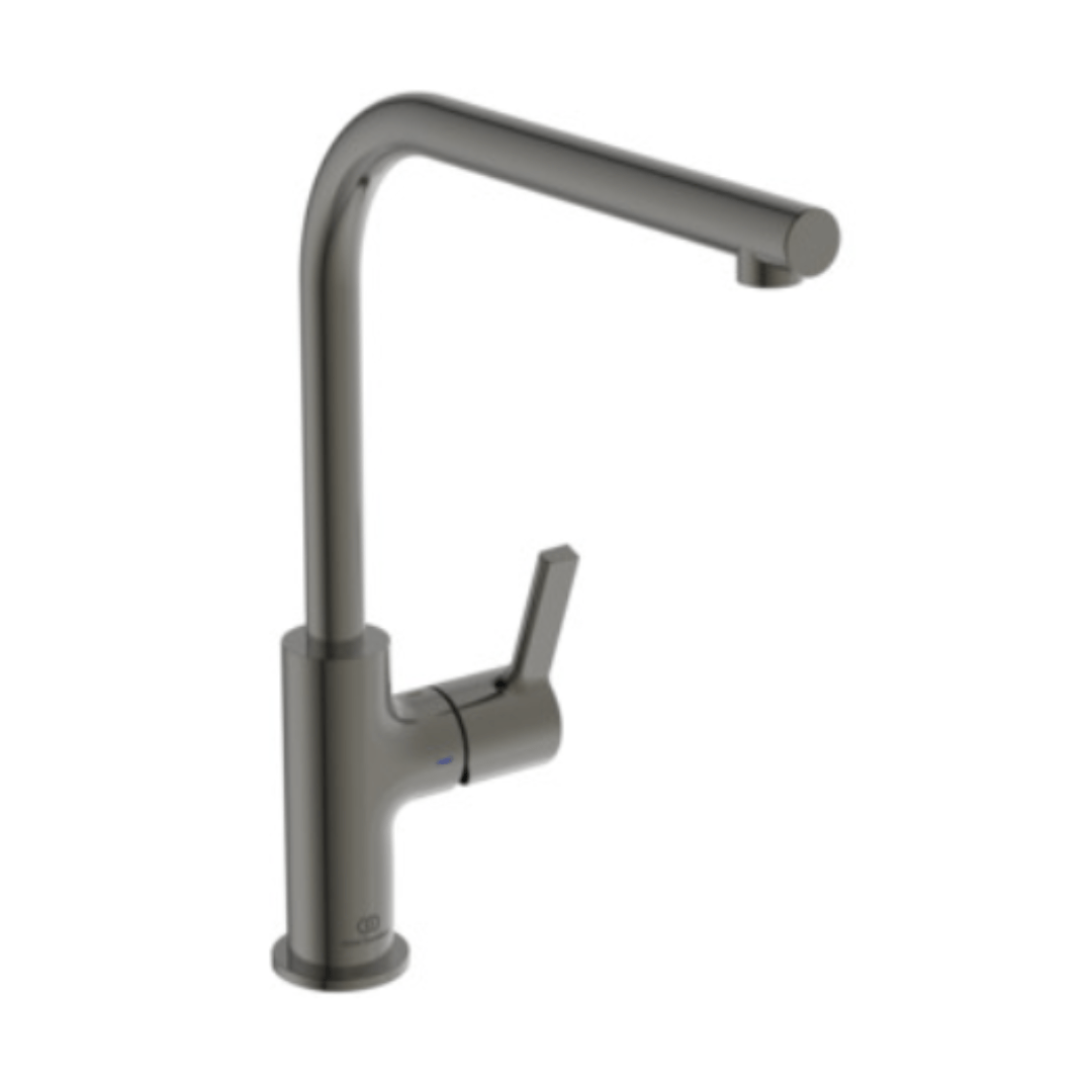 Küchenarmatur L - Auslauf Ideal Standard Gusto, Grau - Anthrazit - swiss vfg - ch