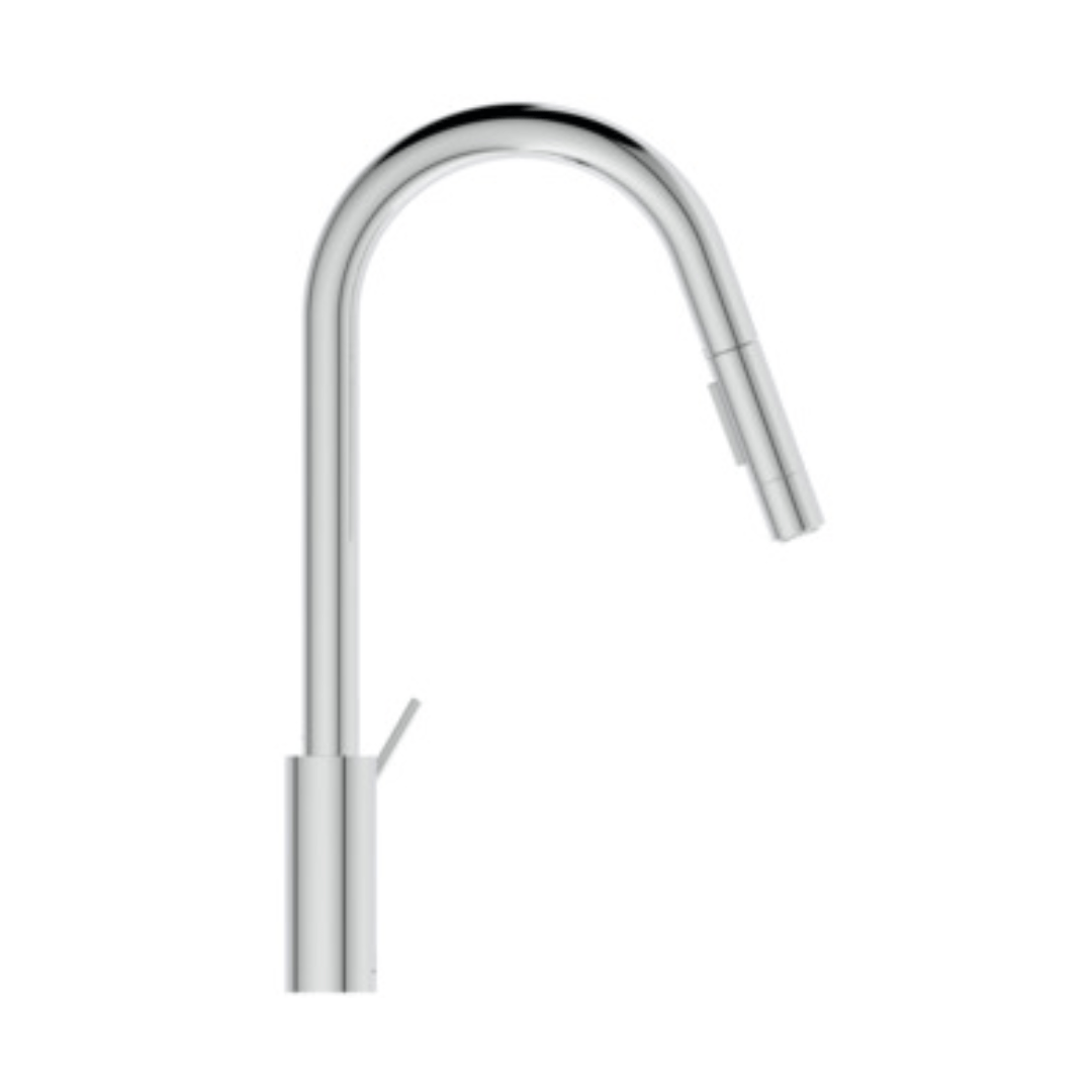 Küchenarmatur mit Auszugsbrause Ideal Standard Gusto, Chrom - swiss vfg - ch