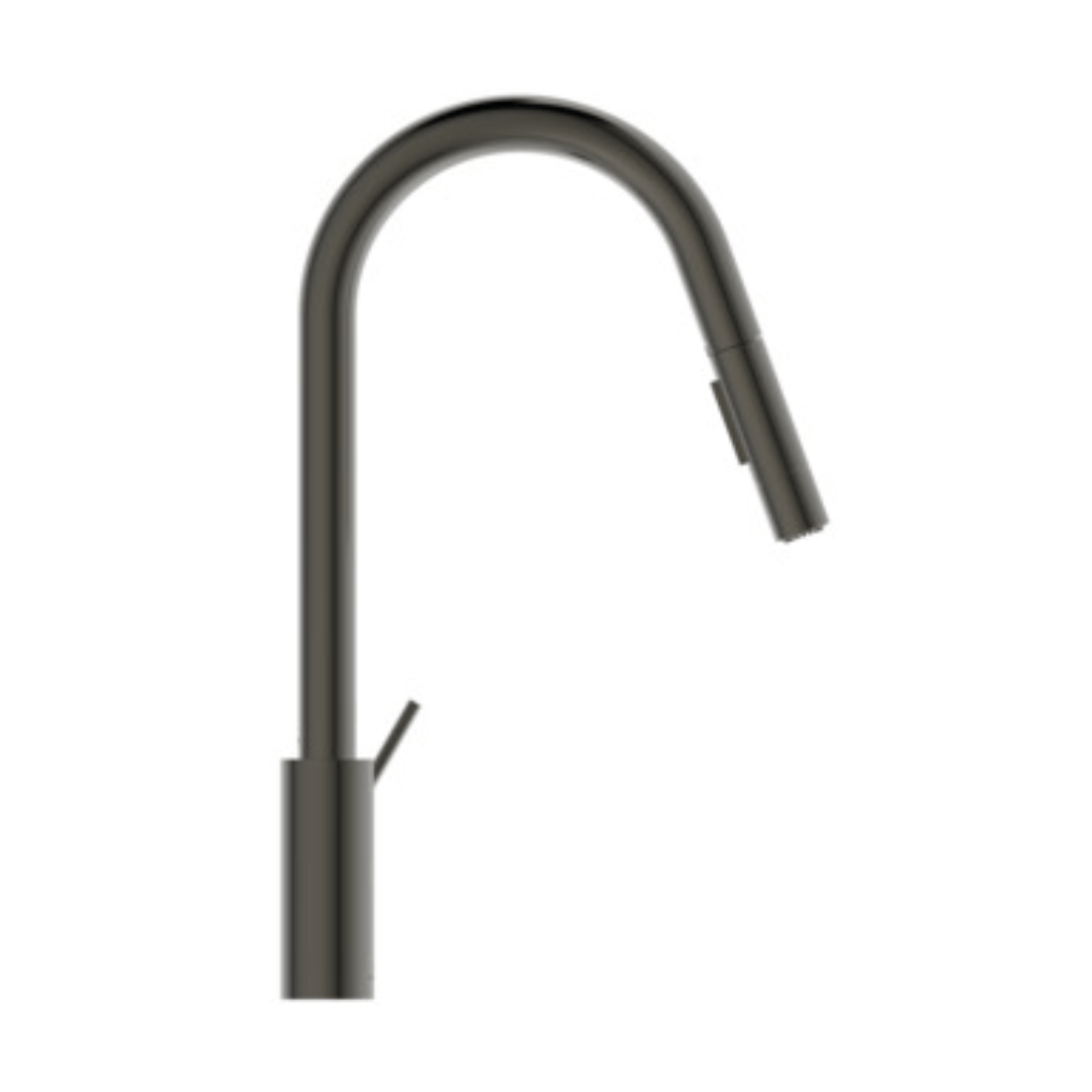 Küchenarmatur mit Auszugsbrause Ideal Standard Gusto, Grau - Anthrazit - swiss vfg - ch