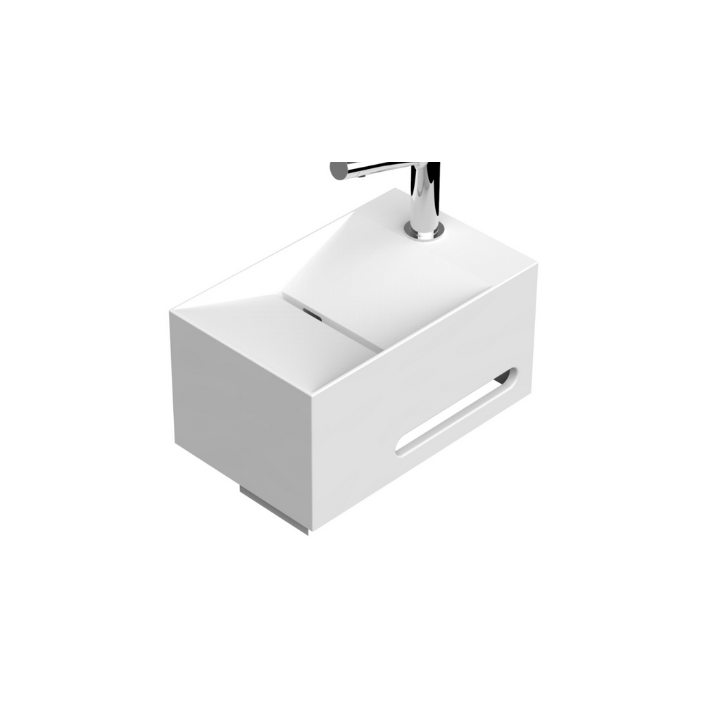 Waschbecken Design Split L 400x250mm - swiss vfg - ch